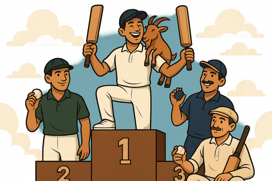 GOAT of Cricket: Ranking the Greatest Cricketers Across Eras