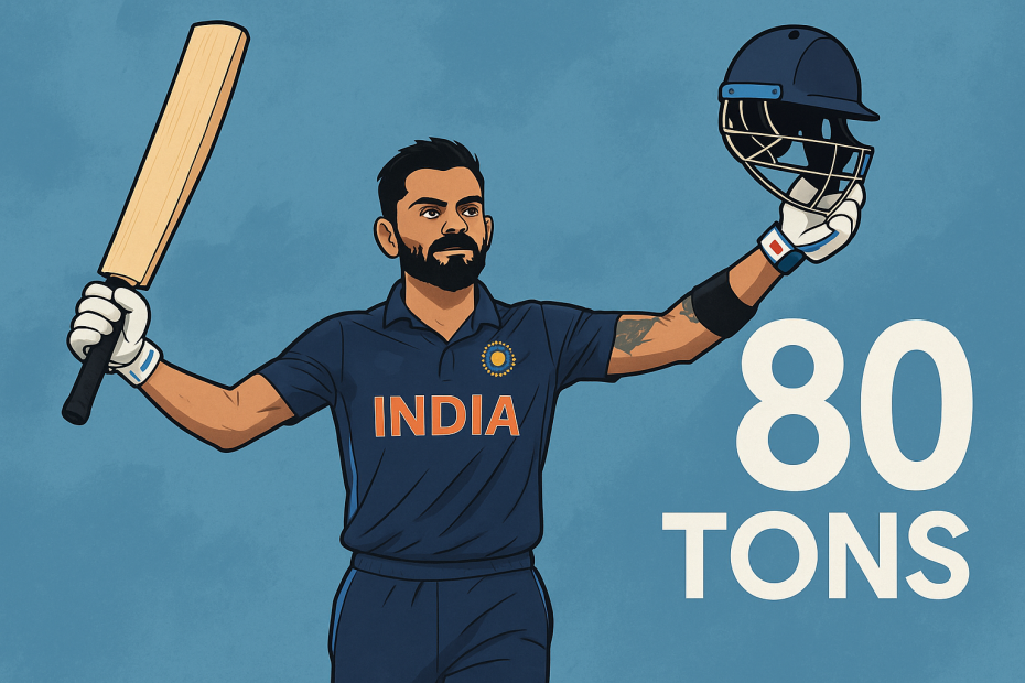 Kohli International Centuries: Complete Analysis of All 80 Tons