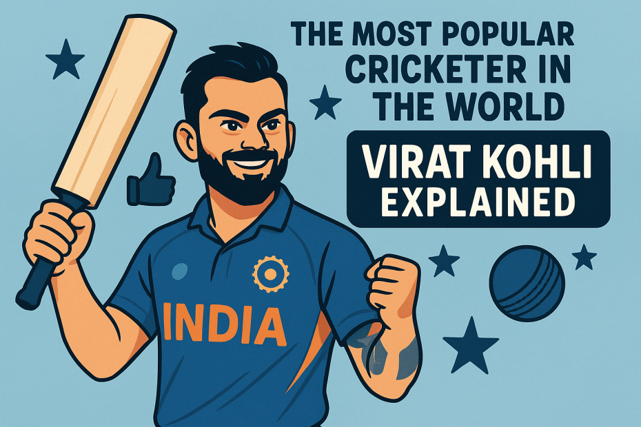 The Most Popular Cricketer in the World: Virat Kohli Explained