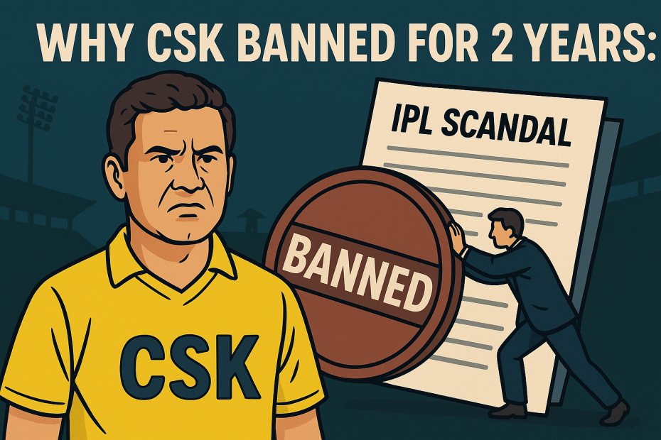 Why CSK Banned for 2 Years: Full Story of the IPL Scandal