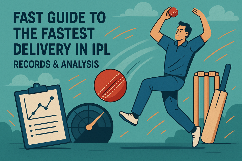 Fast guide to the fastest delivery in ipl: records & analysis