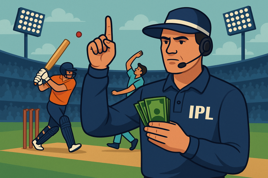 Umpire Salary IPL: Full Breakdown of Pay, Roles and Top Earners