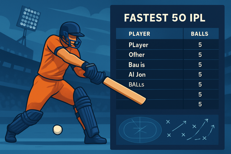 Fastest 50 IPL: All‑Time List, Tactical Deep Dive