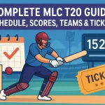 Complete mlc t20 Guide: Schedule, Scores, Teams & Tickets