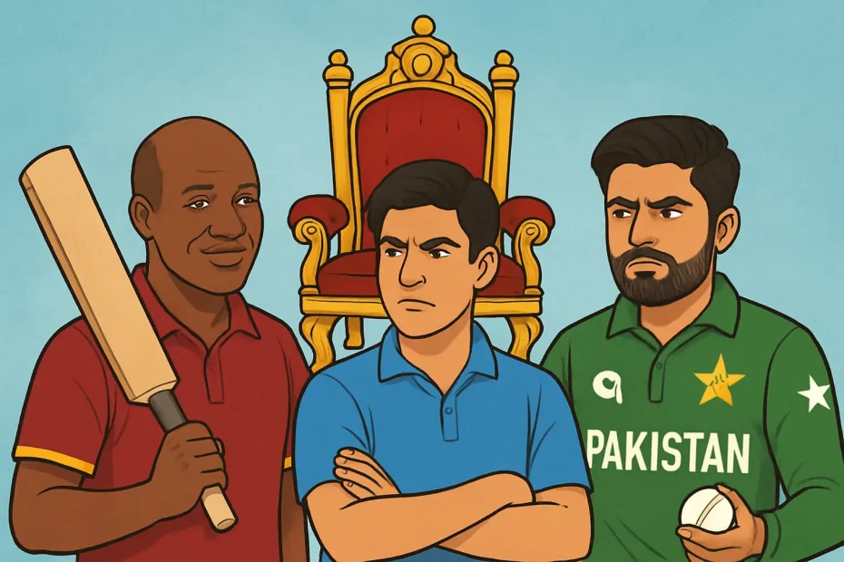 Cricket Prince: Who's the Heir — Lara, Gill, or Babar?